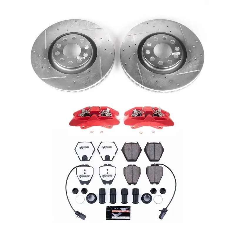 Power Stop 00-02 Audi S4 Front Z26 Street Kit W/Cals 1