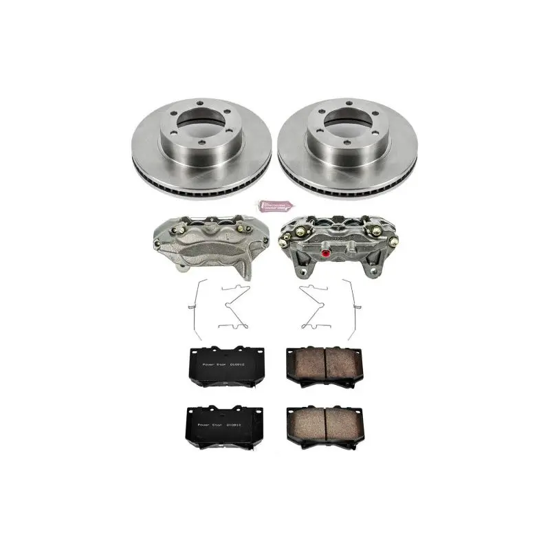 Power Stop 00-02 Toyota Tundra Front Autospecialty Kit W/Cals 1
