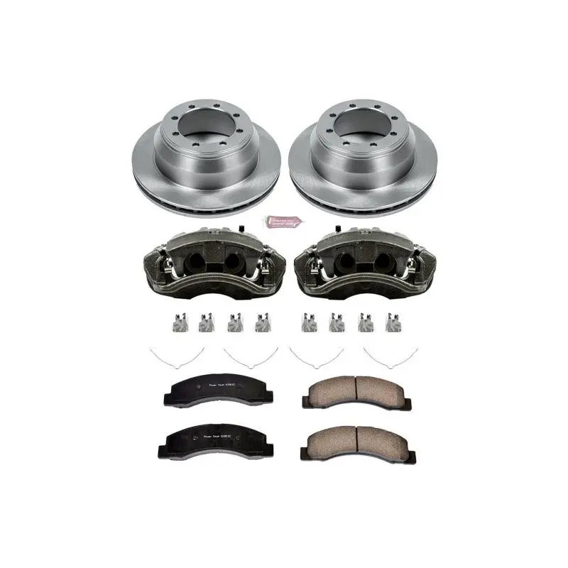 Power Stop 00-04 Ford F-350 Super Duty Rear Autospecialty Kit W/Cals 1
