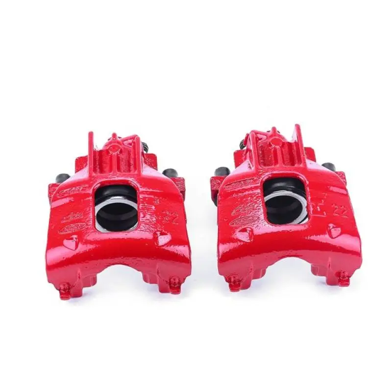 Power Stop 00-04 Ford Focus Front Red Calipers W/O Brackets - Pair 1