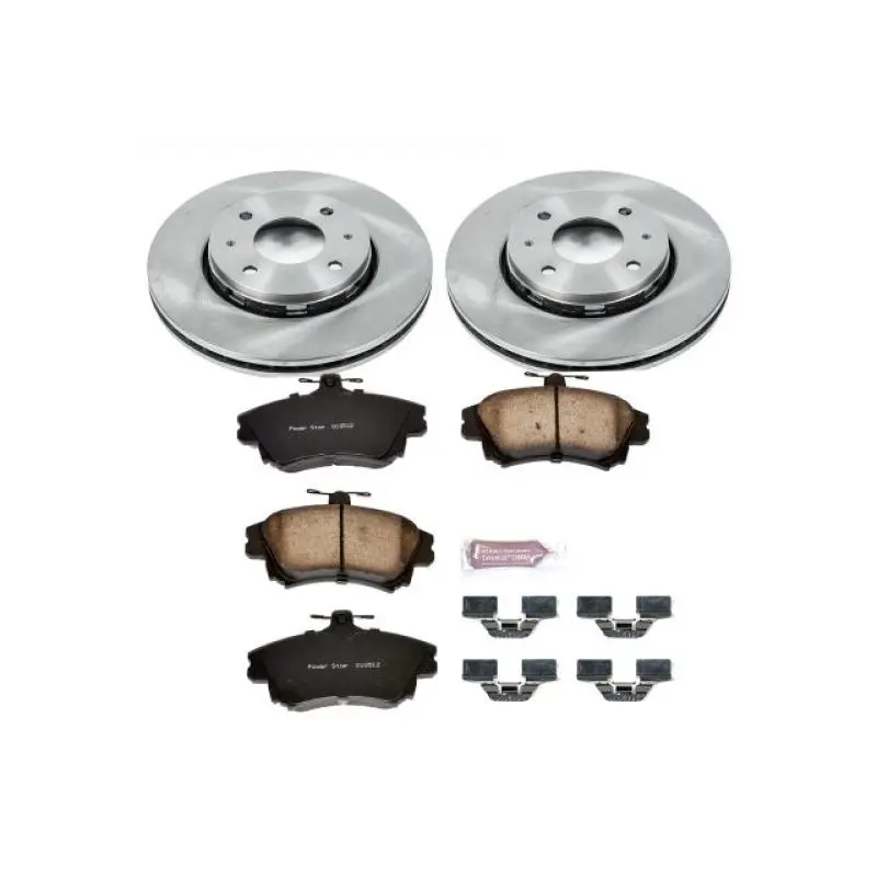 Power Stop 00-04 Volvo S40 Front Autospecialty Brake Kit 1