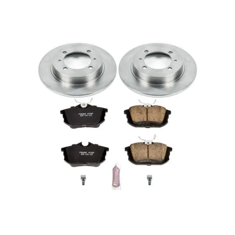Power Stop 00-04 Volvo S40 Rear Autospecialty Brake Kit 1