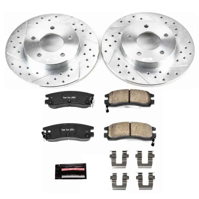 Power Stop 00-05 Buick Lesabre Rear Z23 Evolution Sport Brake Kit 1