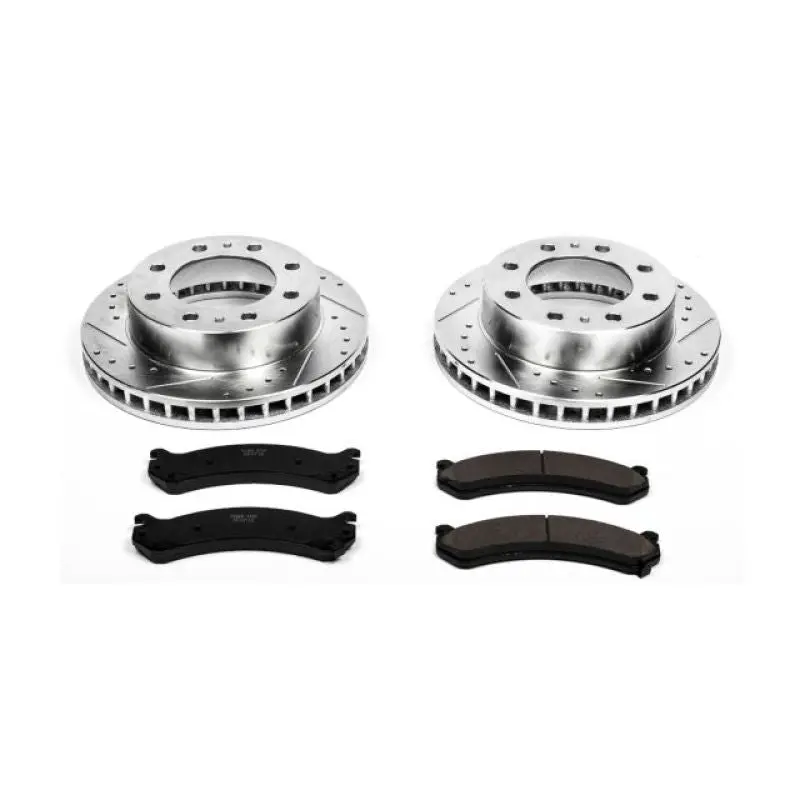 Power Stop 00-05 Cadillac Deville Front Z23 Evolution Sport Brake Kit 1