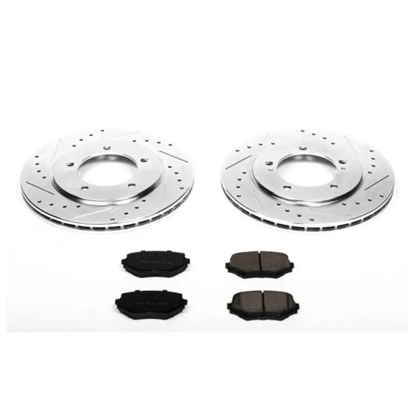 Power Stop 00-05 Suzuki Grand Vitara Front Z23 Evolution Sport Brake Kit 1