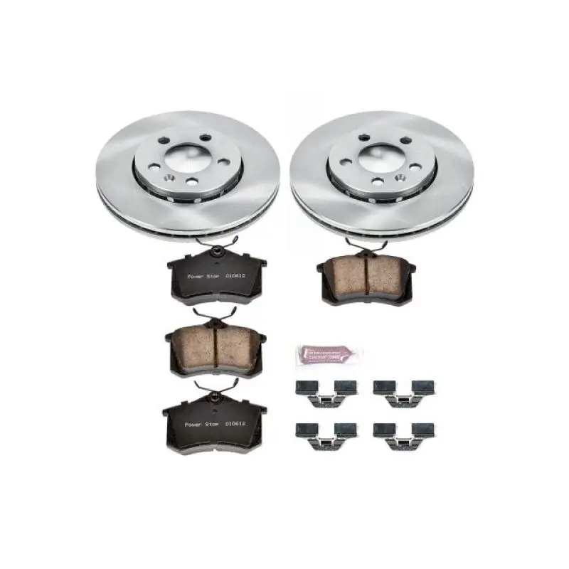 Power Stop 00-06 Audi Tt Quattro Rear Autospecialty Brake Kit 1