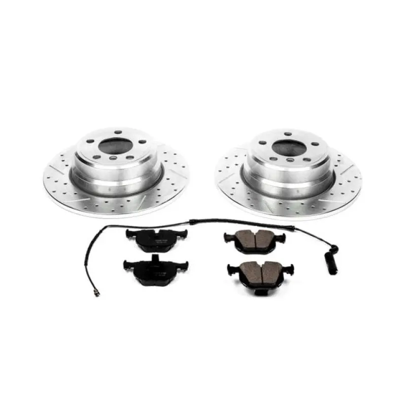 Power Stop 00-06 Bmw X5 Rear Z23 Evolution Sport Brake Kit 1
