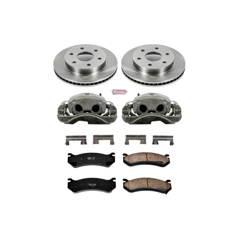 Power Stop 00-06 Gmc Yukon Xl 1500 Front Autospecialty Kit W/Cals 1