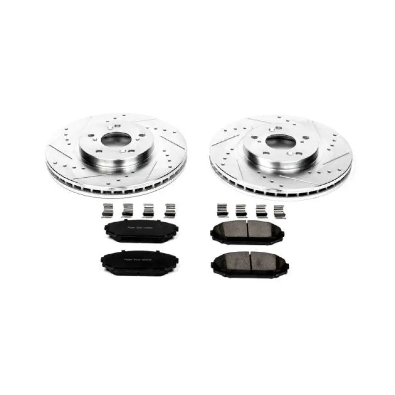Power Stop 01-02 Acura Mdx Front Z23 Evolution Sport Brake Kit 1