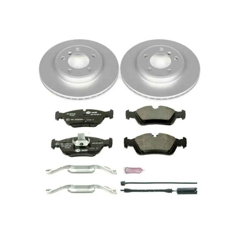 Power Stop 01-02 Bmw Z3 Front Euro-Stop Brake Kit 1