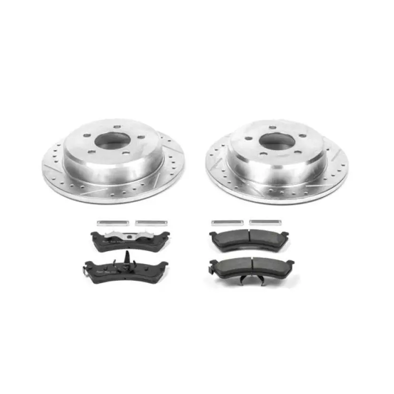Power Stop 01-02 Ford Explorer Sport Rear Z23 Evolution Sport Brake Kit 1