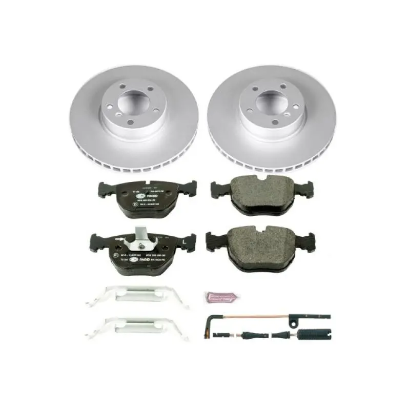 Power Stop 01-03 Bmw 530I Front Euro-Stop Brake Kit 1
