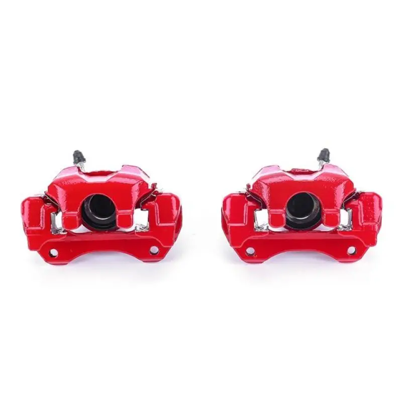 Power Stop 01-03 Toyota Highlander Rear Red Calipers W/Brackets - Pair 1