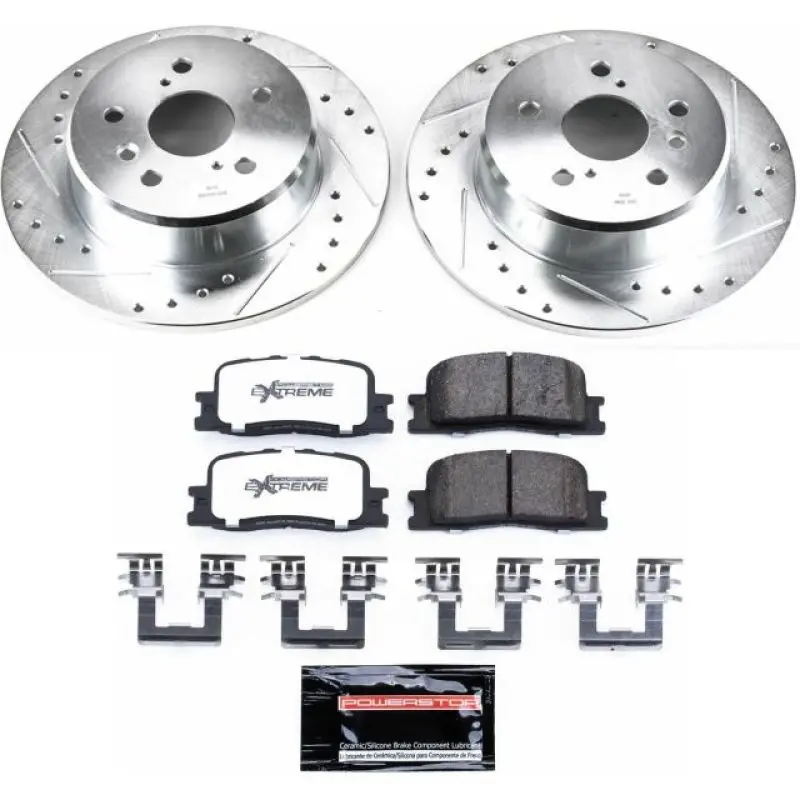 Power Stop 01-03 Toyota Highlander Rear Z36 Truck & Tow Brake Kit 1
