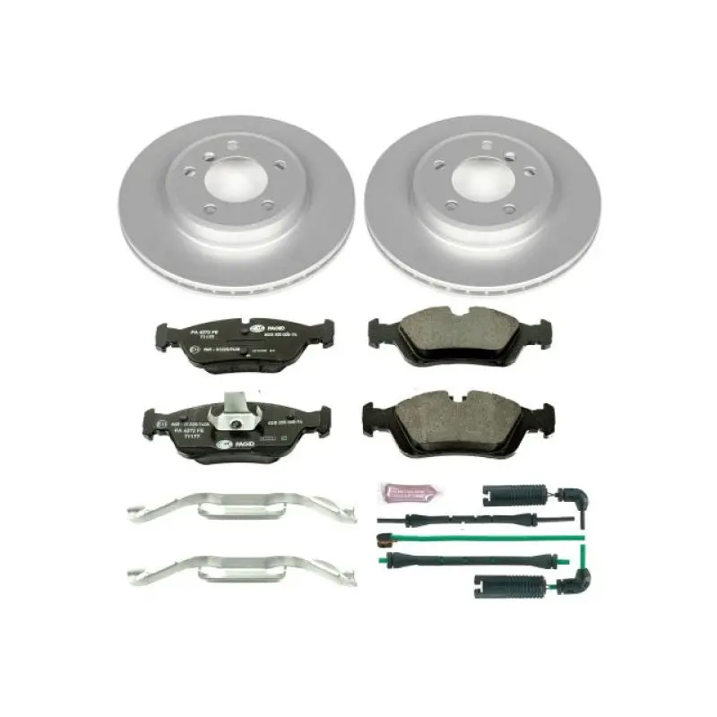 Power Stop 01-05 Bmw 325Xi Front Euro-Stop Brake Kit 1