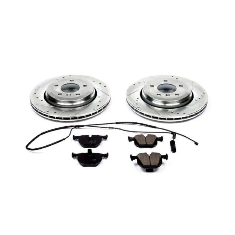Power Stop 01-06 Bmw 330Ci Rear Z23 Evolution Sport Brake Kit 1