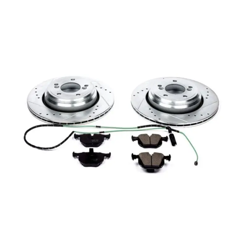 Power Stop 01-06 Bmw M3 Rear Z23 Evolution Sport Brake Kit 1