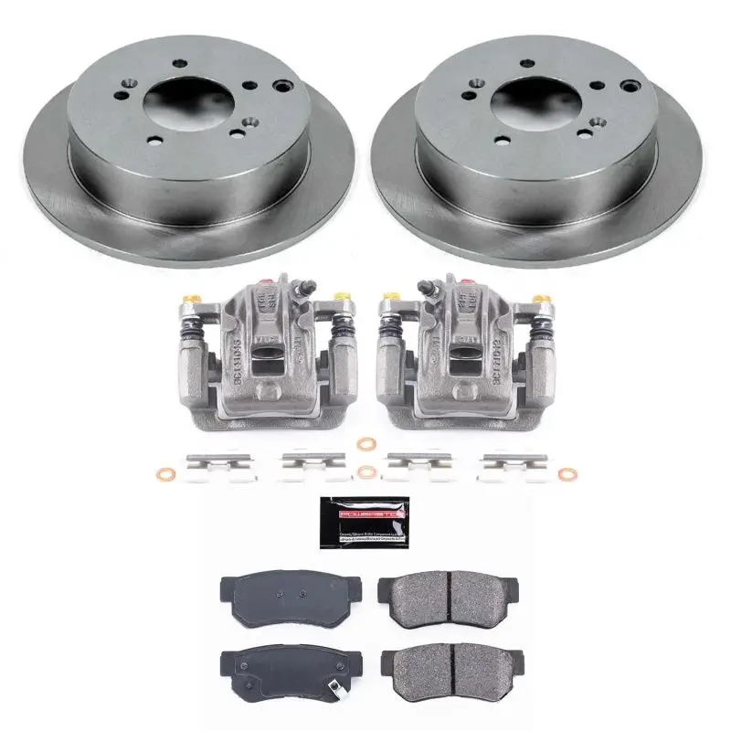 Power Stop 01-06 Hyundai Santa Fe Rear Autospecialty Brake Kit W/Calipers 1