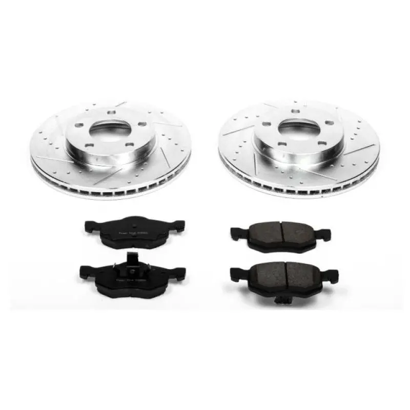 Power Stop 01-07 Ford Escape Front Z23 Evolution Sport Brake Kit 1