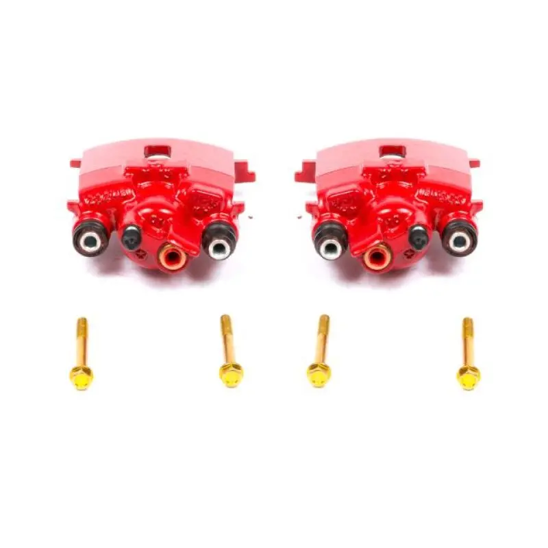 Power Stop 01-10 Chrysler Pt Cruiser Rear Red Calipers W/O Brackets - Pair 1