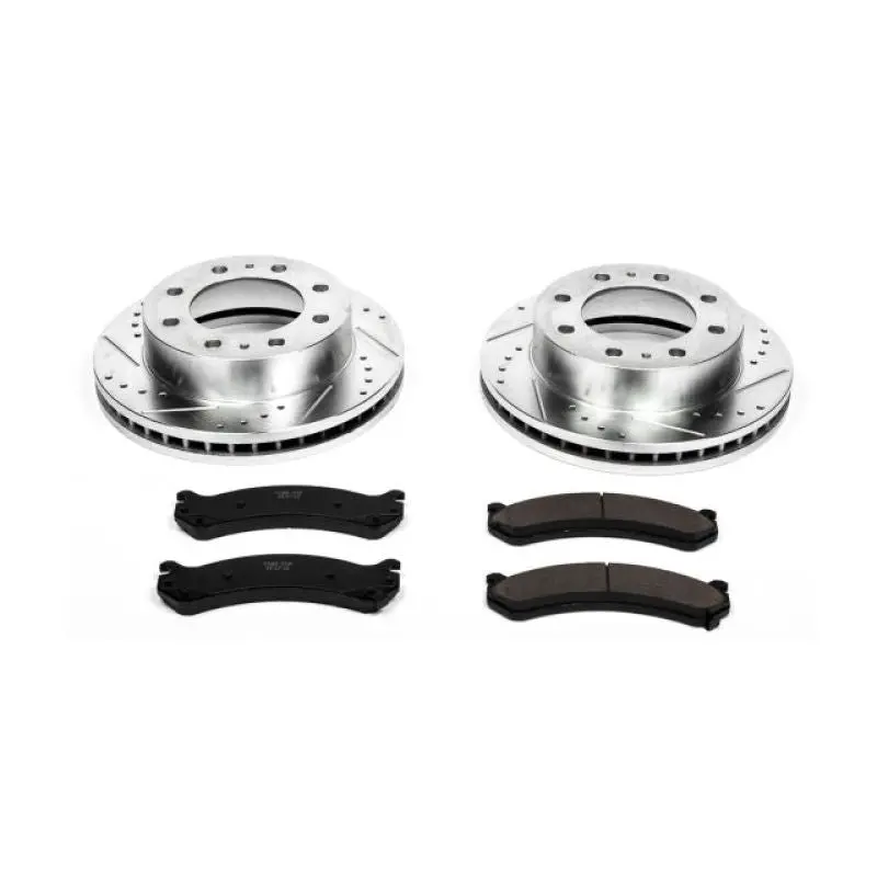 Power Stop 02-04 Chevrolet Avalanche 2500 Front Z23 Evolution Sport Brake Kit 1