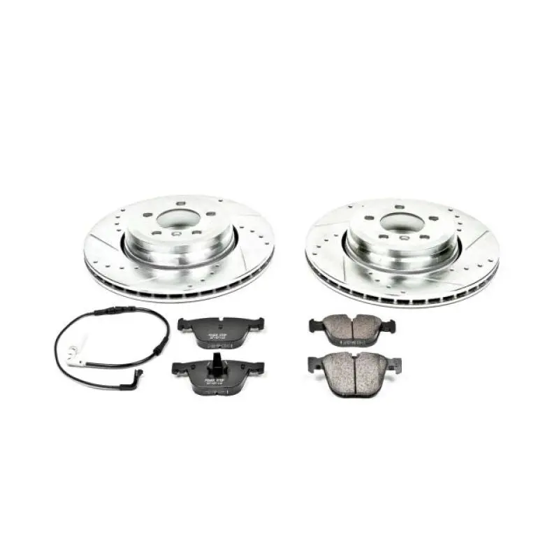Power Stop 02-05 Bmw 745I Rear Z23 Evolution Sport Brake Kit 1