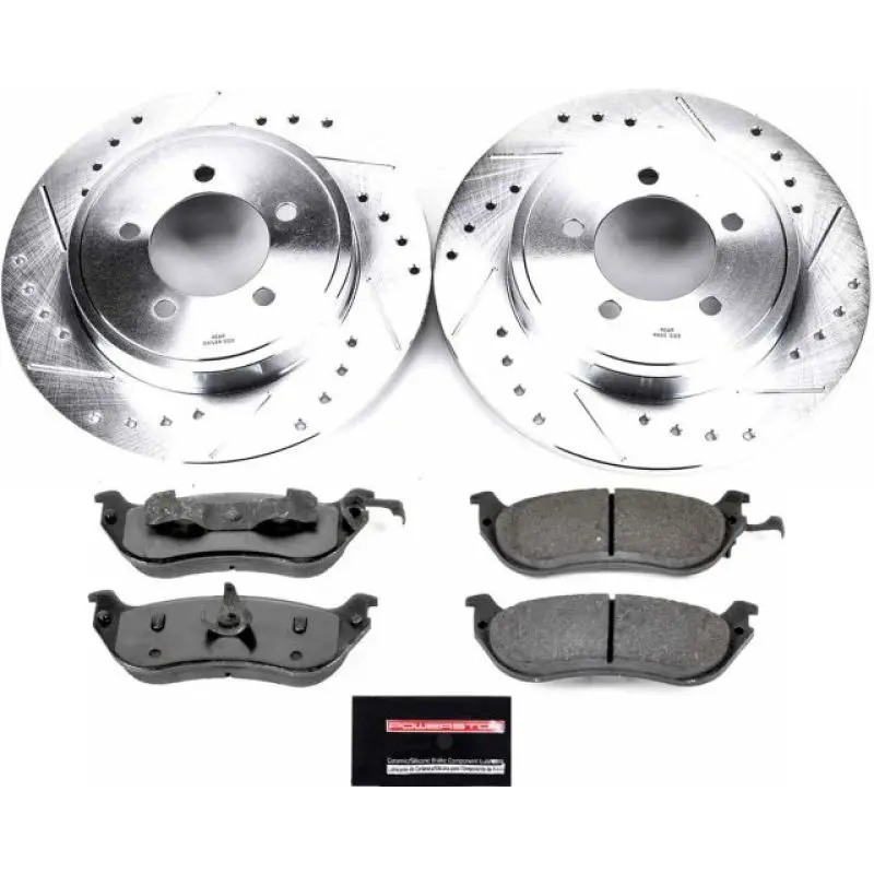 Power Stop 02-05 Ford Explorer Rear Z36 Truck & Tow Brake Kit 1