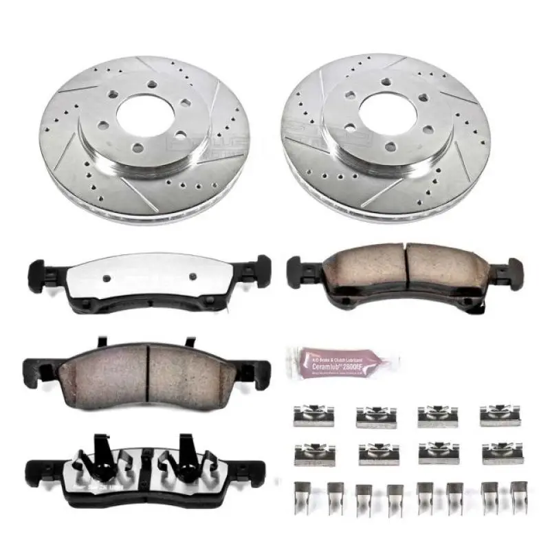 Power Stop 02-06 Ford Expedition Front Z36 Truck & Tow Brake Kit 1