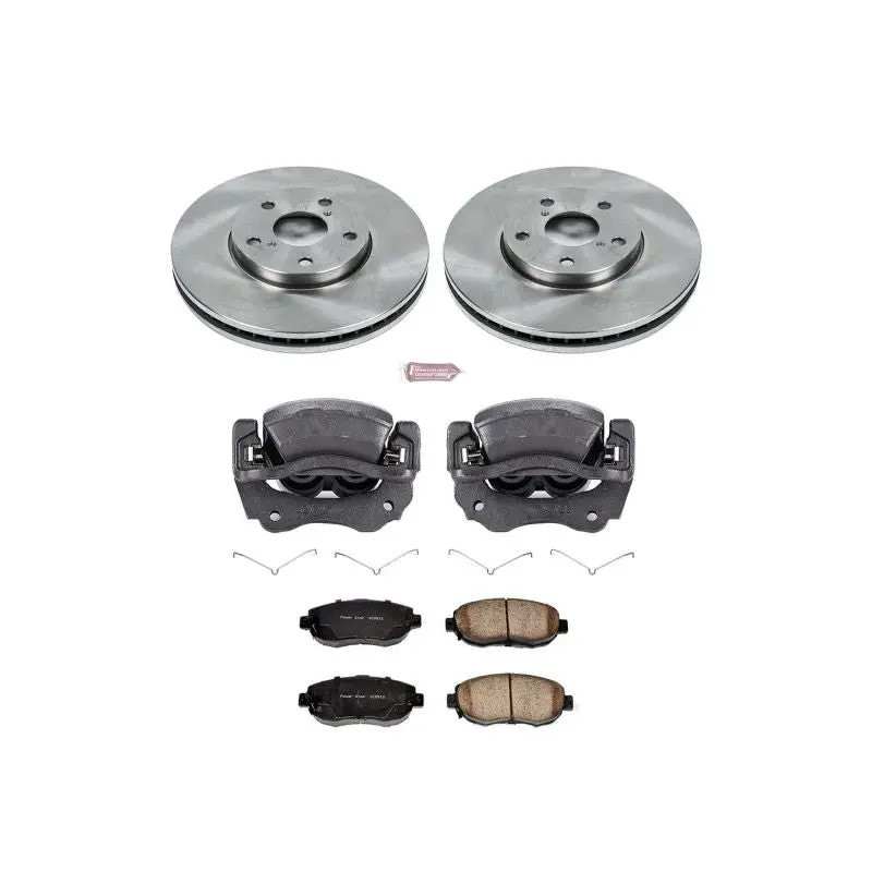 Power Stop 02-10 Lexus Sc430 Front Autospecialty Kit W/Cals 1