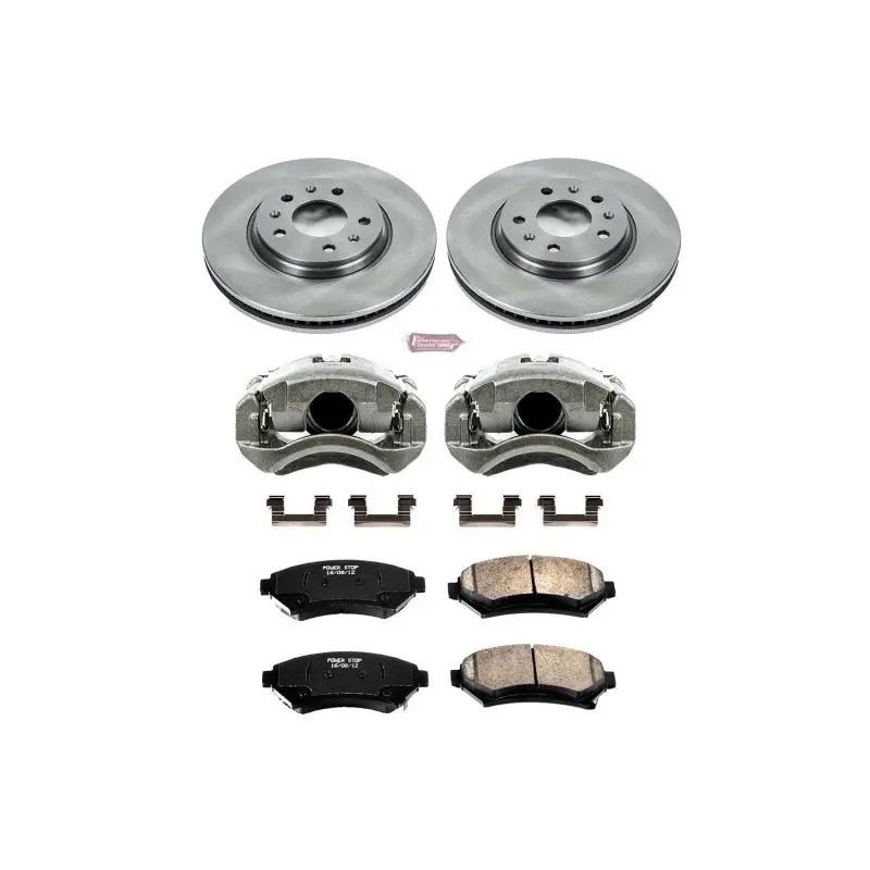 Power Stop 03-04 Cadillac Seville Front Autospecialty Kit W/Cals 1