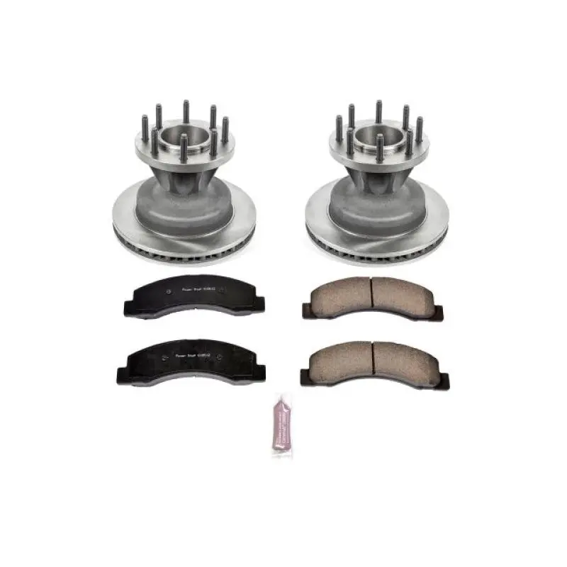 Power Stop 03-04 Ford F-350 Super Duty Front Autospecialty Brake Kit 1
