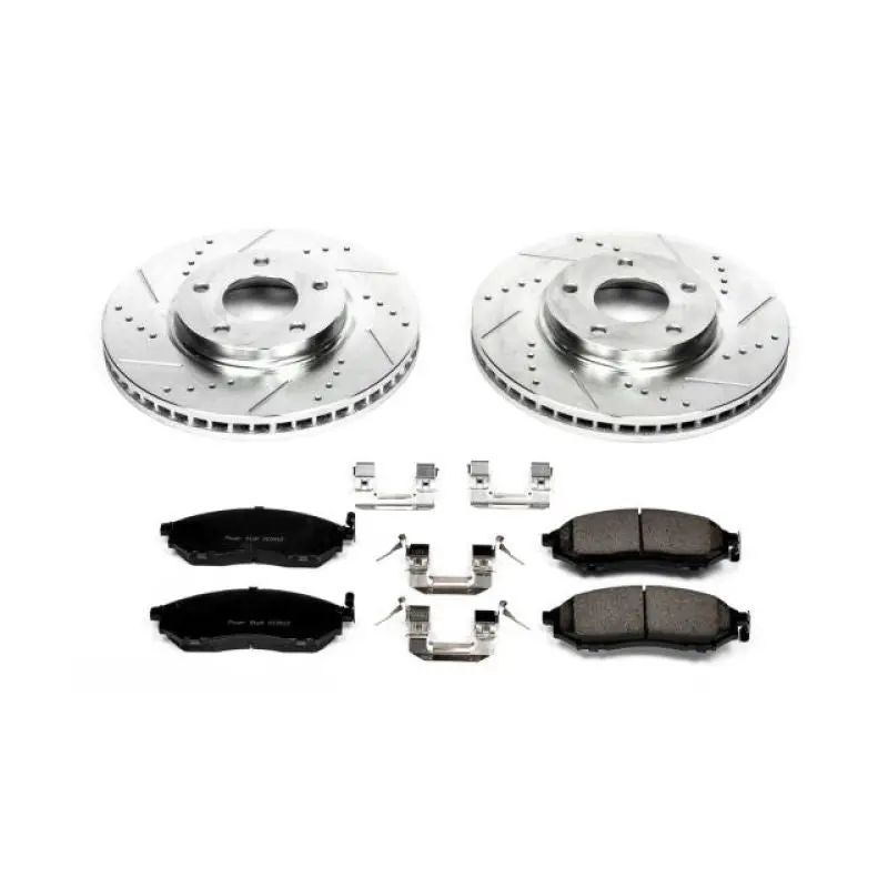 Power Stop 03-04 Infiniti M45 Front Z23 Evolution Sport Brake Kit 1