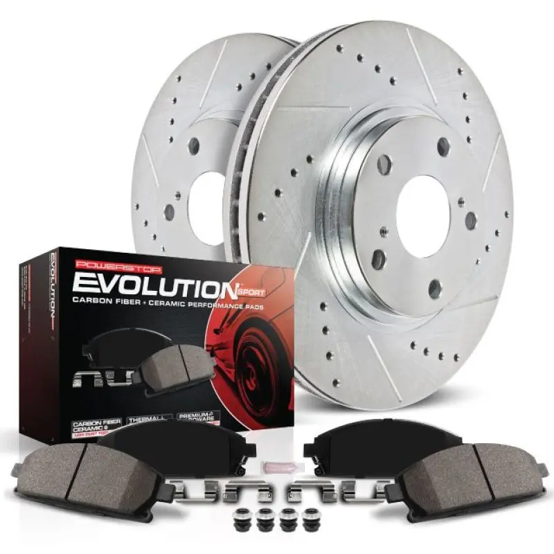 Power Stop 03-05 Buick Park Avenue Rear Z23 Evolution Sport Brake Kit 2
