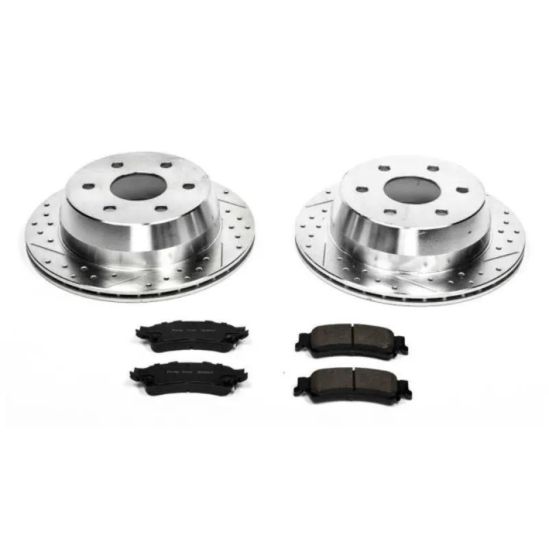 Power Stop 03-05 Chevrolet Astro Rear Z23 Evolution Sport Brake Kit 1