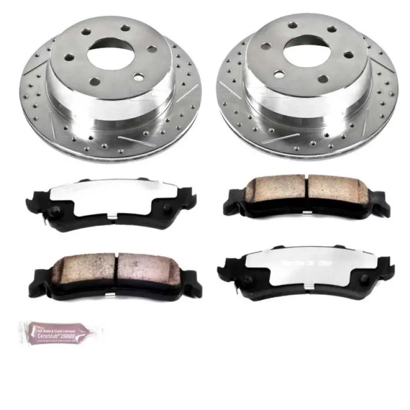 Power Stop 03-05 Chevrolet Astro Rear Z36 Truck & Tow Brake Kit 1