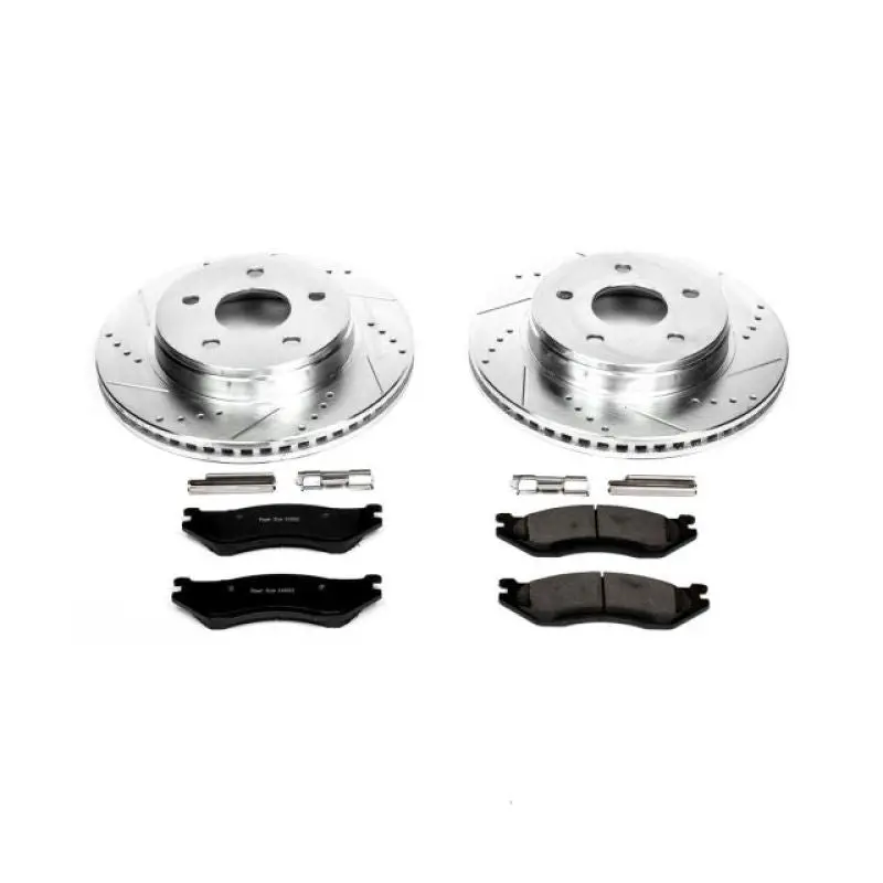Power Stop 03-05 Dodge Ram 1500 Front Z23 Evolution Sport Brake Kit 1