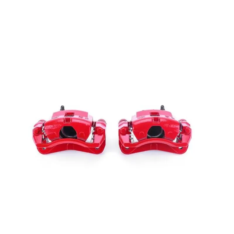 Power Stop 03-05 Kia Rio Front Red Calipers W/Brackets - Pair 1