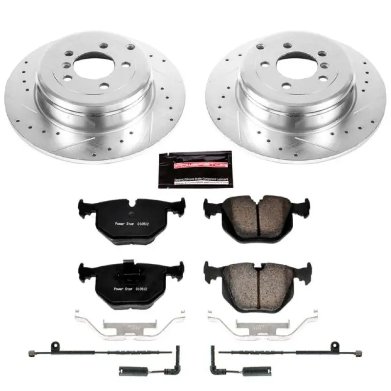 Power Stop 03-05 Land Rover Range Rover Rear Z23 Evolution Sport Brake Kit 1