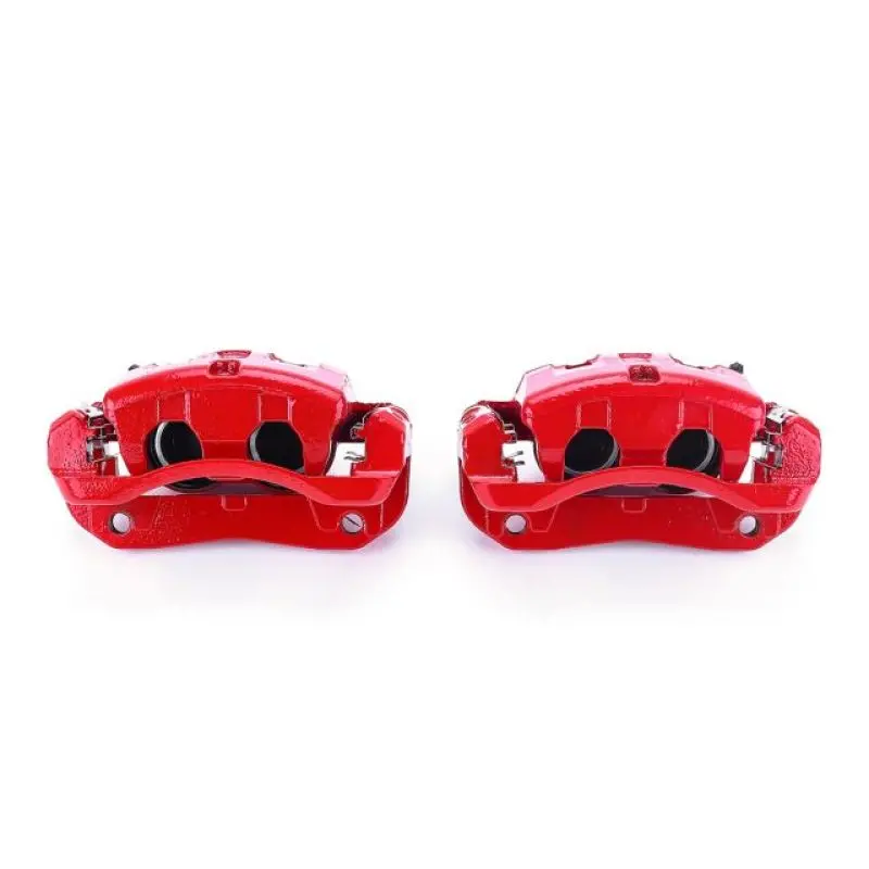 Power Stop 03-06 Acura Mdx Front Red Calipers W/Brackets - Pair 1