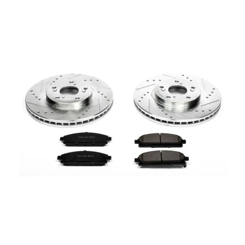 Power Stop 03-06 Acura Mdx Front Z23 Evolution Sport Brake Kit 1