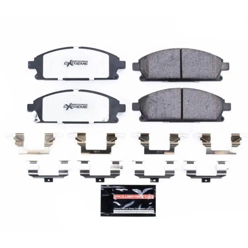 Power Stop 03-06 Acura Mdx Front Z36 Truck & Tow Brake Pads W/Hardware 1