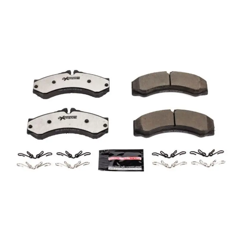 Power Stop 03-06 Dodge Sprinter 2500 Front Or Rear Z36 Truck & Tow Brake Pads W/Hardware 1