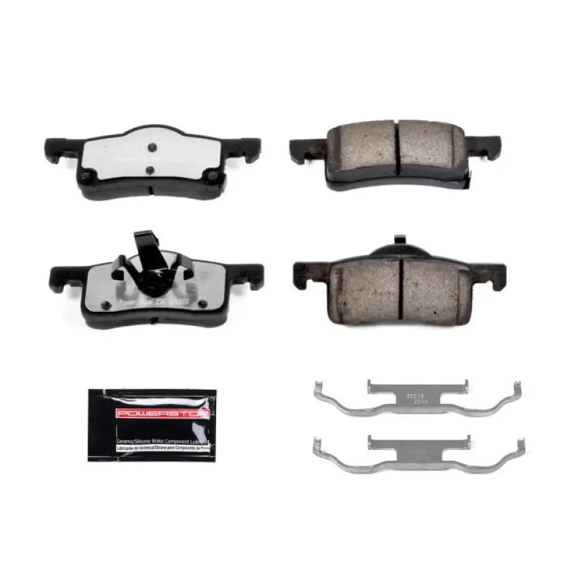 Power Stop 03-06 Ford Expedition Rear Z36 Truck & Tow Brake Pads W/Hardware 1