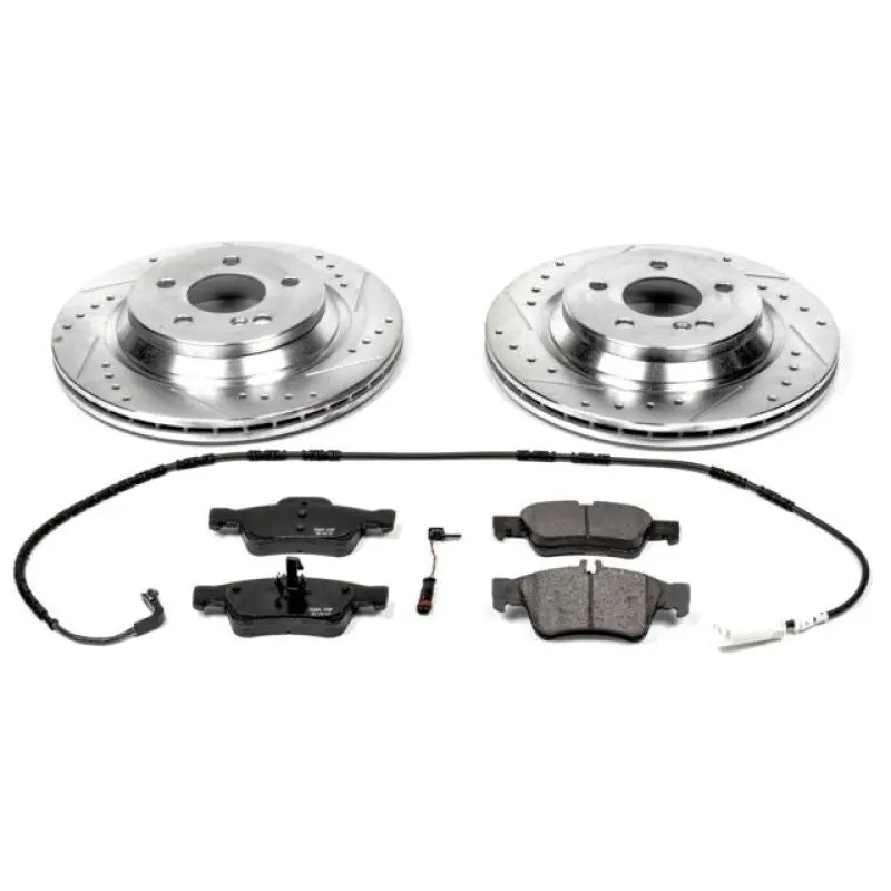 Power Stop 03-06 Mercedes-Benz S500 Rear Z23 Evolution Sport Brake Kit 1