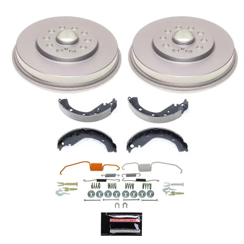 Power Stop 03-06 Pontiac Vibe Rear Autospecialty Drum Kit 1