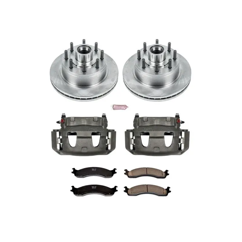 Power Stop 03-07 Ford E-350 Super Duty Front Autospecialty Kit W/Cals 1
