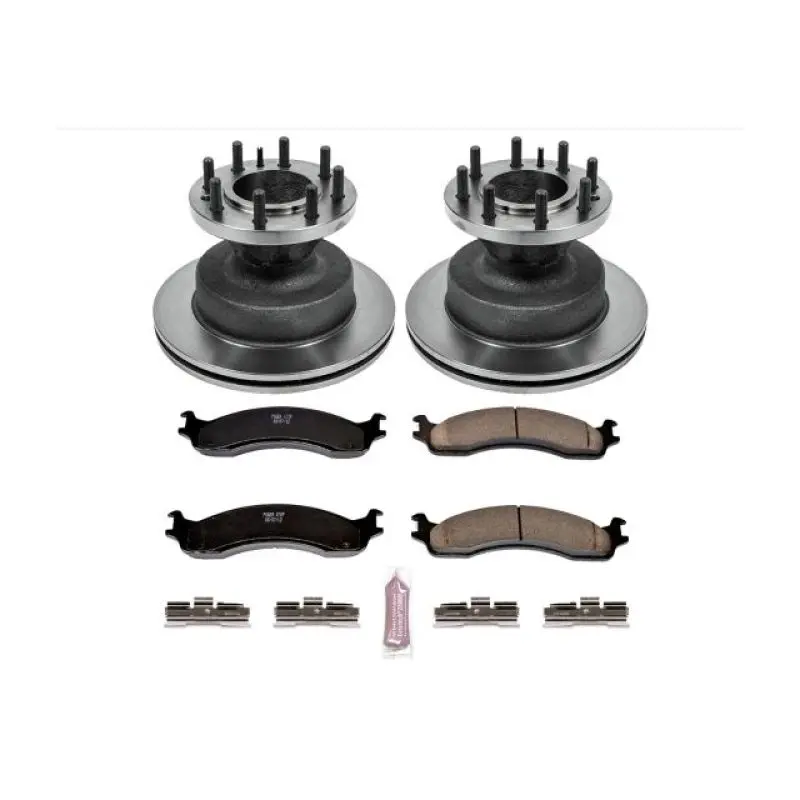 Power Stop 03-07 Ford E-450 Super Duty Front Autospecialty Brake Kit 1