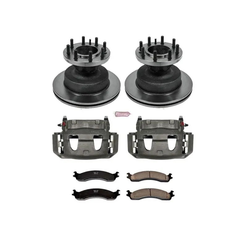 Power Stop 03-07 Ford E-450 Super Duty Front Autospecialty Kit W/Cals 1
