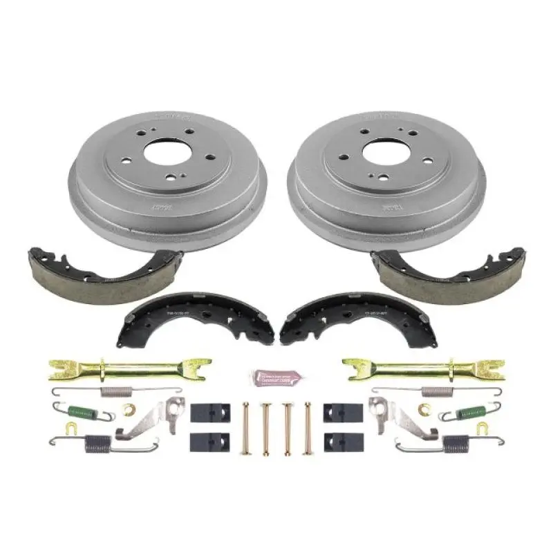 Power Stop 03-07 Honda Accord Coupe Rear Autospecialty Drum Kit 1