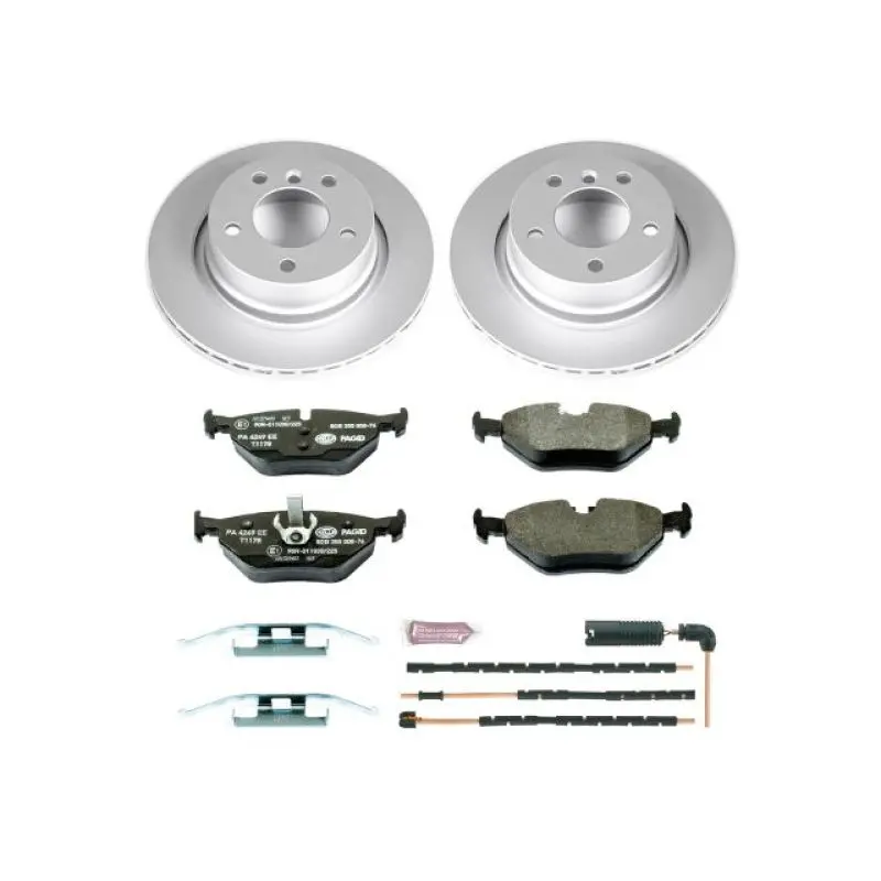 Power Stop 03-08 Bmw Z4 Rear Euro-Stop Brake Kit 1